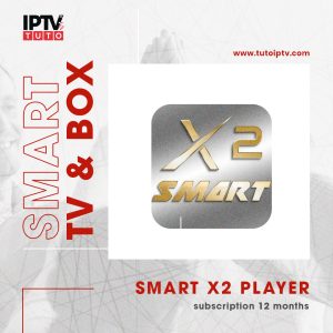 SUBSCRIPTION SMART X2 IPTV 12 MONTHS