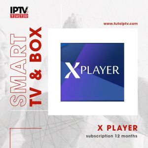 SUBSCRIPTION X PLAYER IPTV 12 MONTHS