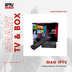 MAG IPTV SUBSCRIPTION 12 MONTHS