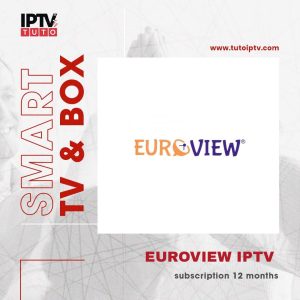 Euroview IPTV subscription all models 12 months